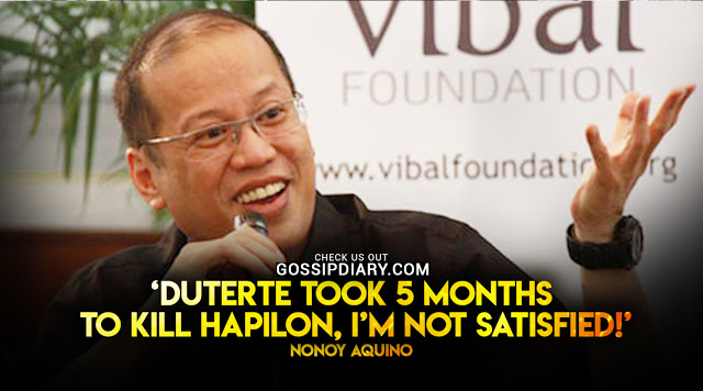 Aquino: ‘Duterte Took 5 Months to Kill Hapilon, We Needed One Day to Kill Marwan and I’m Not Satisfied’