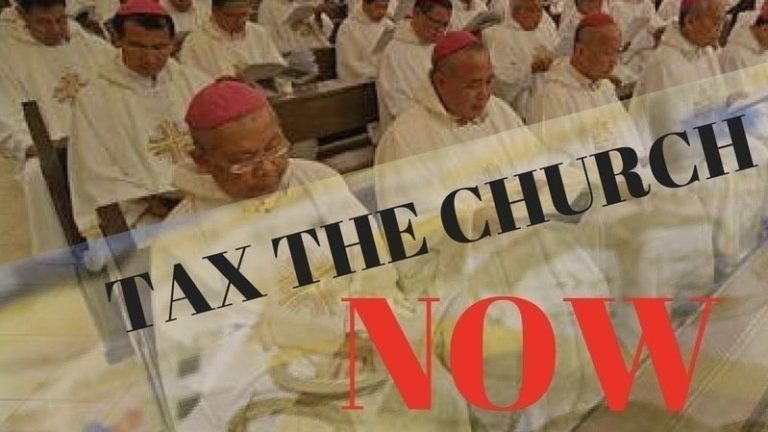 Sign and Share: Petisyon upang Hikayatin ang Kongresong Isabatas na Patawan ng Tax ang mga simbahan 