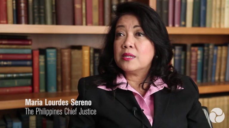Sereno: ‘My stand… is a stand for the people’