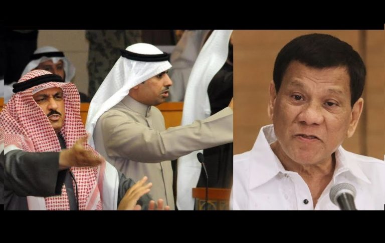 Kuwait Government: “Duterte is Blackmailing us”