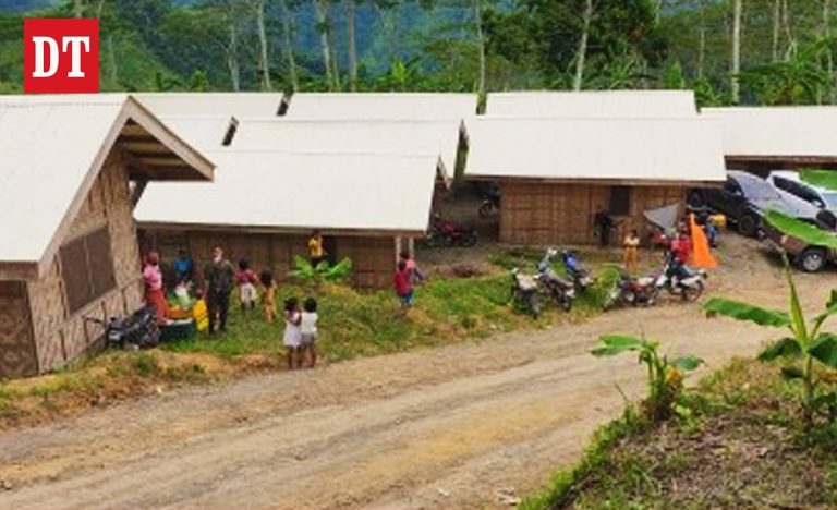 Ex-NPA members from Ata-Manobo tribe get new shelters